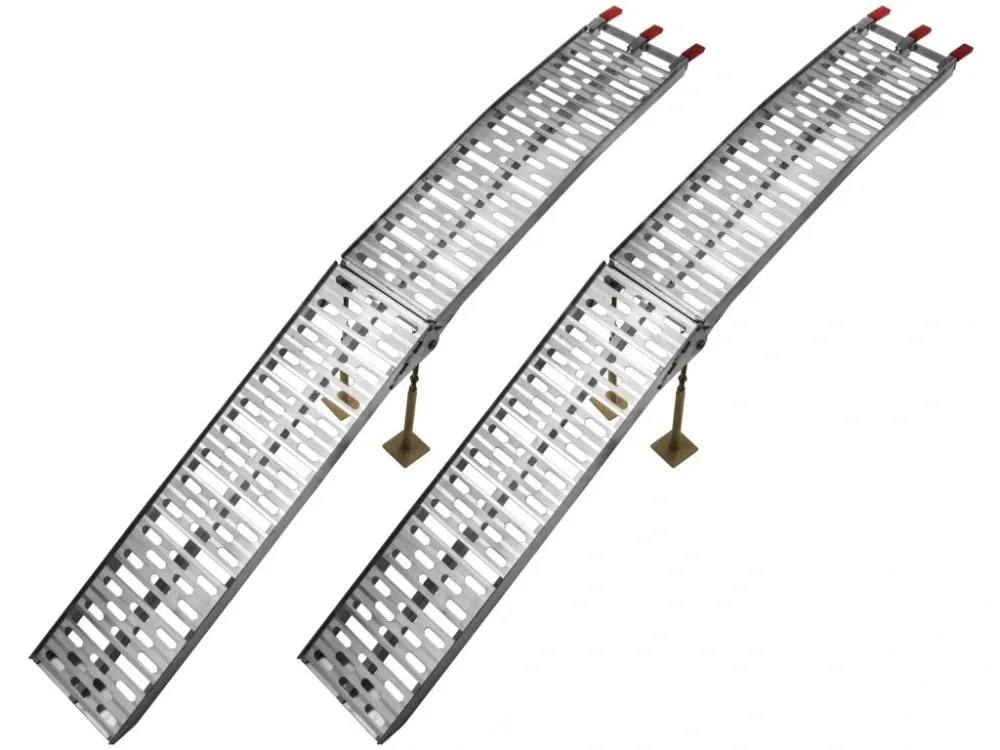 Nejlepší Volba Nájezdová rampa HD - skládací - hliníková (s podpěrou), Q-TECH (1 pár)