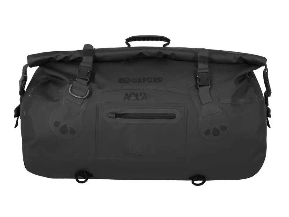 Vodotěsný vak Aqua T-70 Roll Bag, OXFORD (černý, objem 70 l) - bez nabíjení Akce