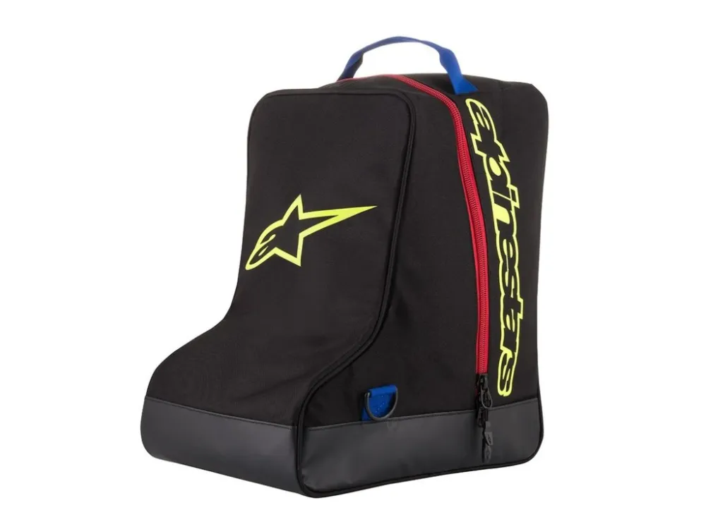 Oblíbený Taška na boty, ALPINESTARS (černá/modrá/žlutá fluo/červená)