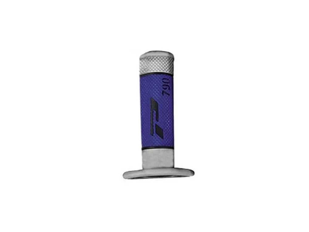 Sezónní Sleva PROGRIP gripy PG790 OFF ROAD (22+25mm, délka 115mm) barva černá/šedá/modrá (trojdílné) (79