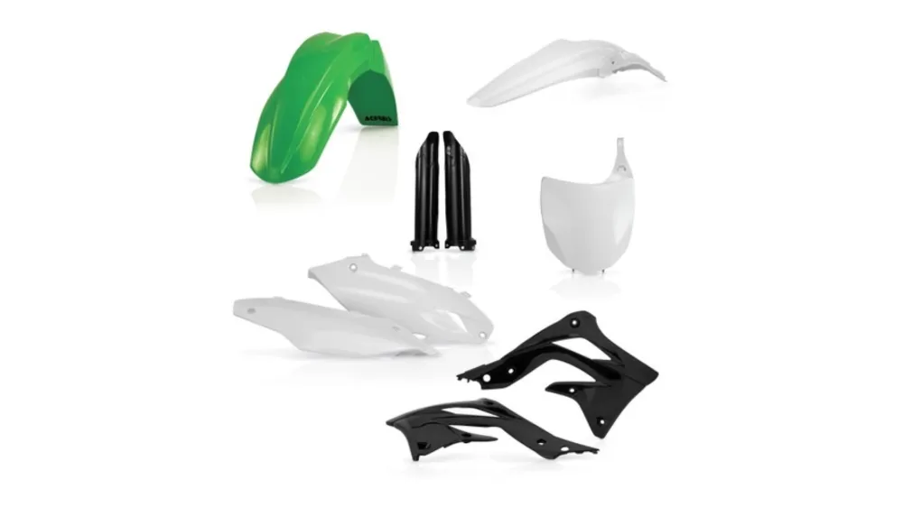 Levný ACERBIS plastový full kit KXF 450 2012, černá/zelená