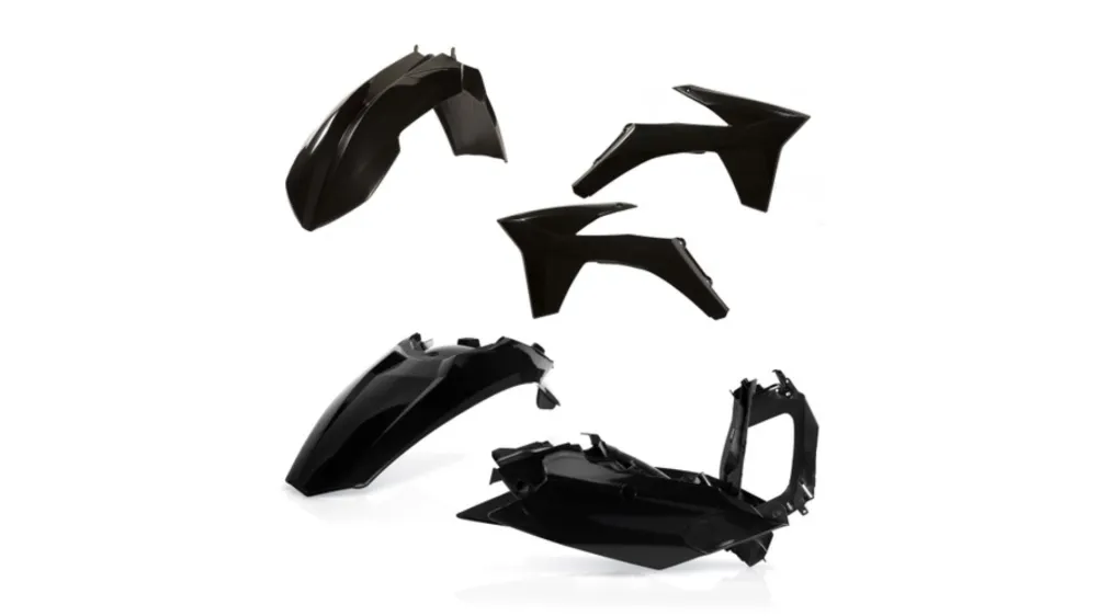 Nízká Cena ACERBIS plastový kit KTM EXC/EXC-F cpl. 12/13, černá