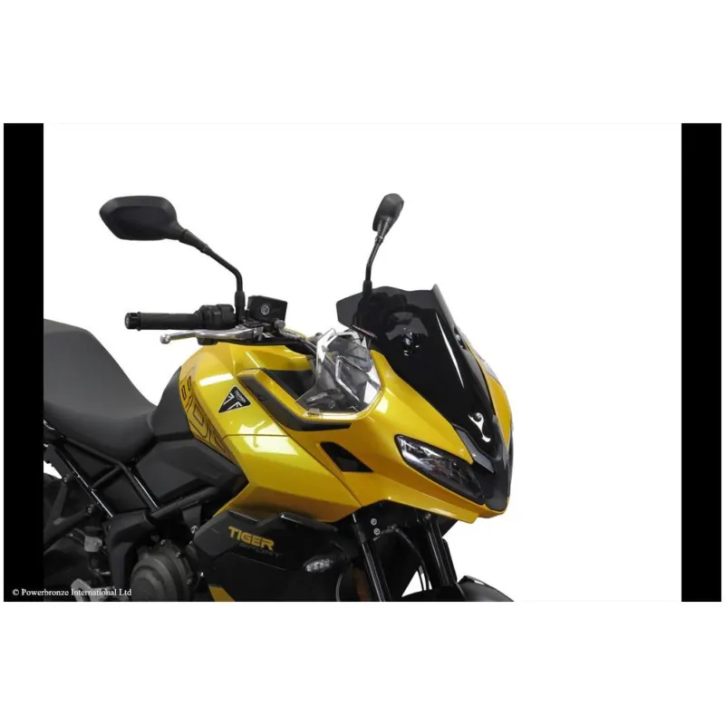 Časově Omezené Triumph Tiger Sport 800 25 Adventure Sports plexi štít Powerbronze 380 mm
