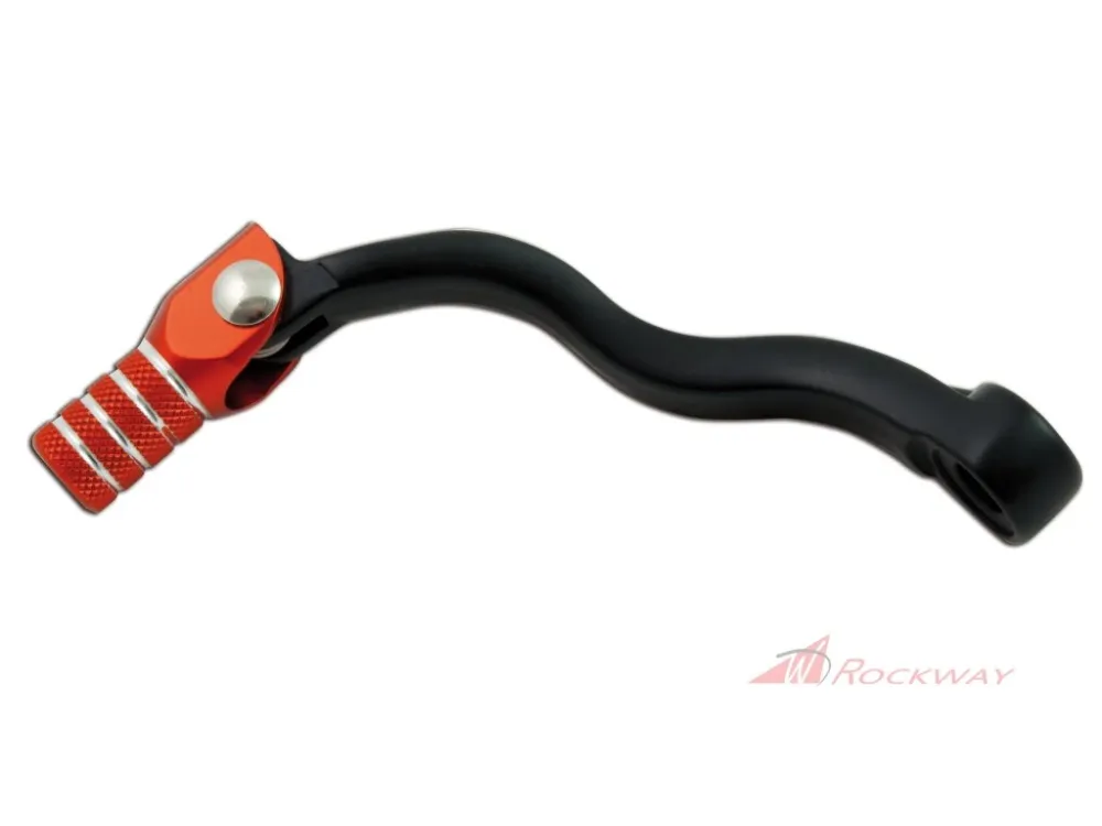 Cenový Hit řadící páka hliníková KTM, RTECH (černo-oranžová)- 5A