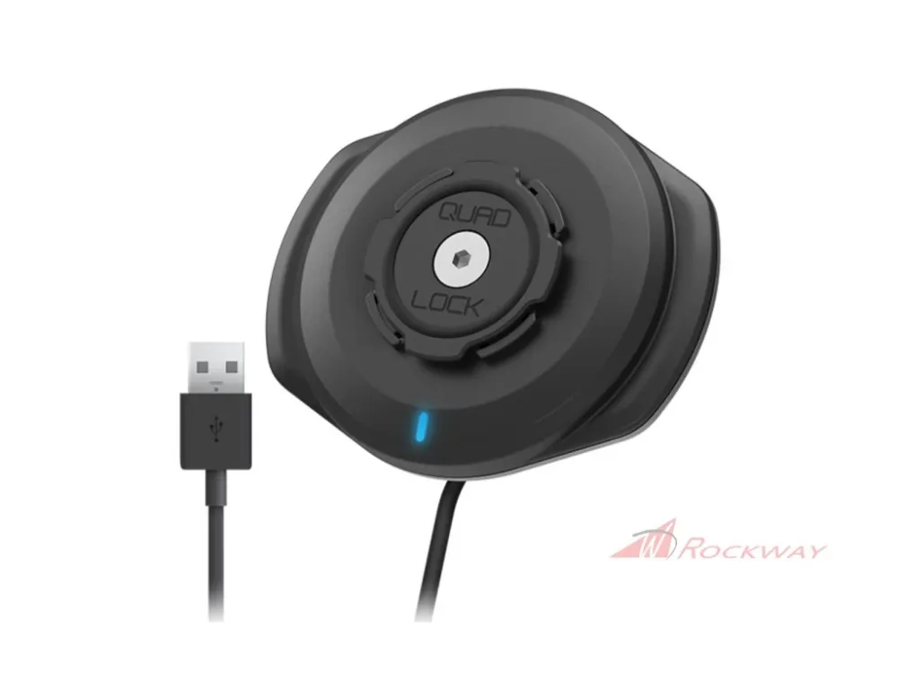 Vodotěsná hlava s indukční nabíječkou Quad Lock® USB- uni Novinka