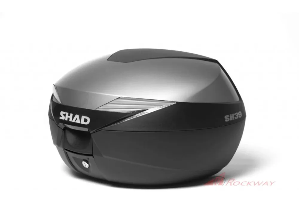 Vrchní kufr na motorku s barevným krytem SHAD SH39 nový titan- 5A Nakupujte Hned
