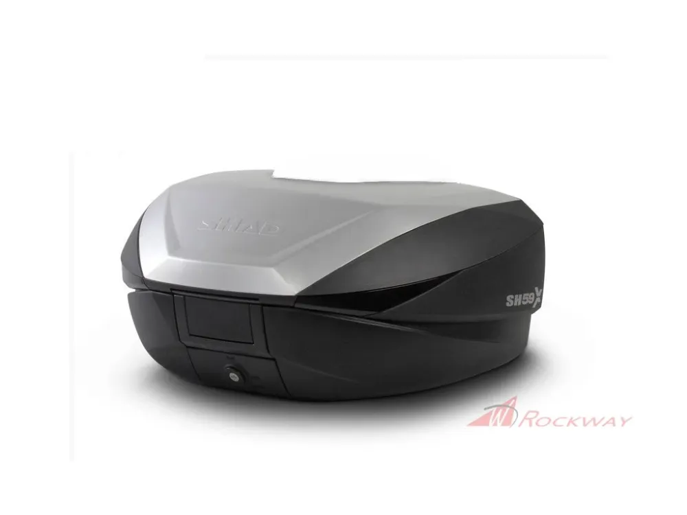 Hit Sezóny Vrchní kufr na motorku SHAD SH59X D0B59200 černý s hliníkovým krytem (rozšiřitelný koncept) se zámkem PREMIUM SMART- 5A