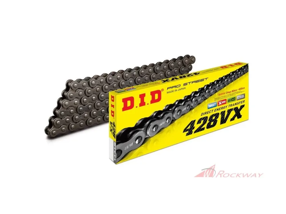 Akce VX série X-Kroužkový řetěz D.I.D Chain 428VX 142 L- 5A