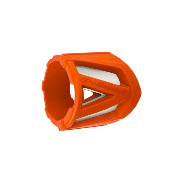 Zlevněný Kryt koncovky výfuku Polisport 2T (200-330 mm) oranž
