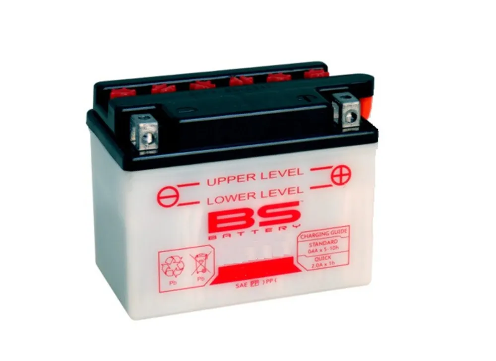 Značkový Konvenční motocyklová baterie BS-BATTERY 6N6-3B