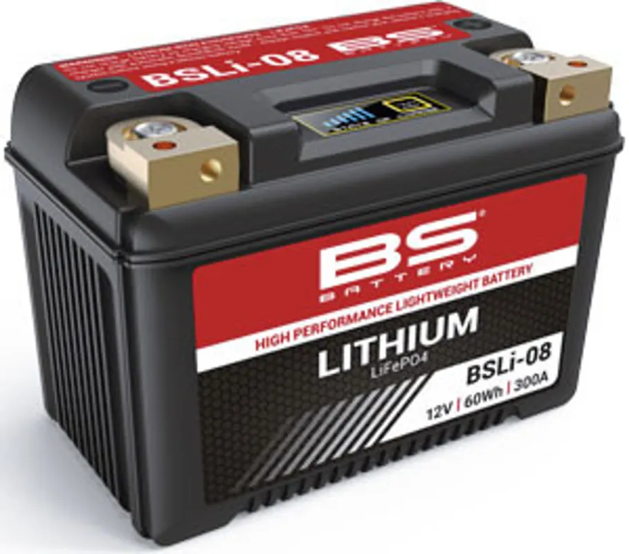 Lithiová motocyklová baterie BS-BATTERY BSLI-08 Odeslání Ihned