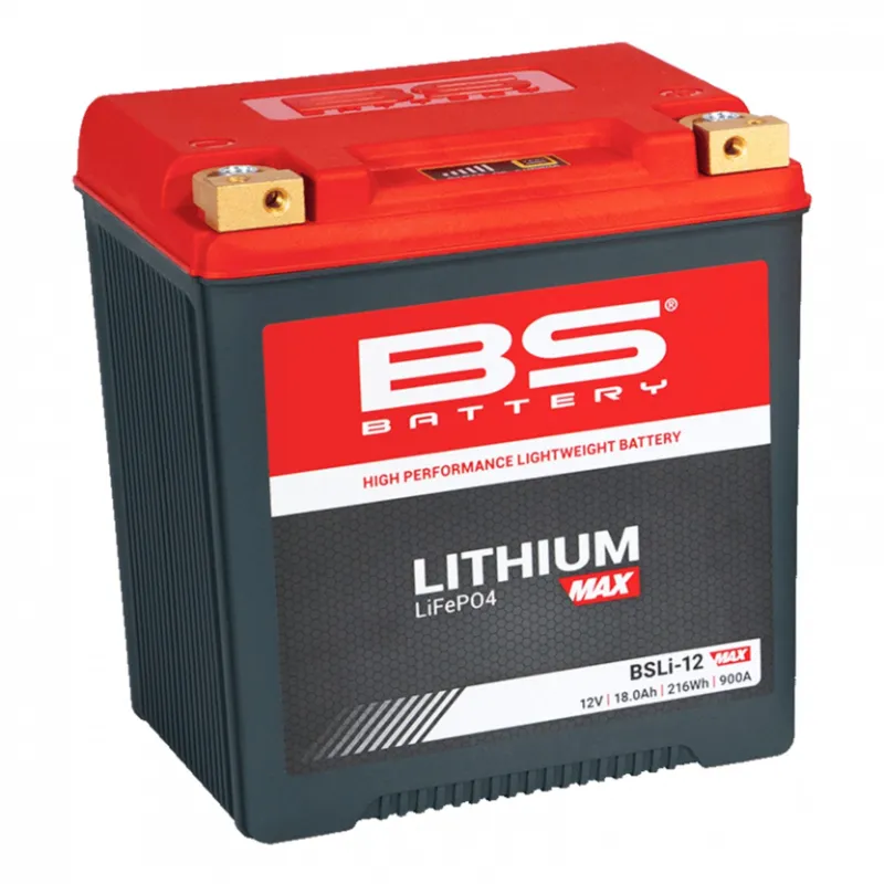 Vrácení Zdarma Lithiová motocyklová baterie BS-BATTERY BSLI-12 MAX