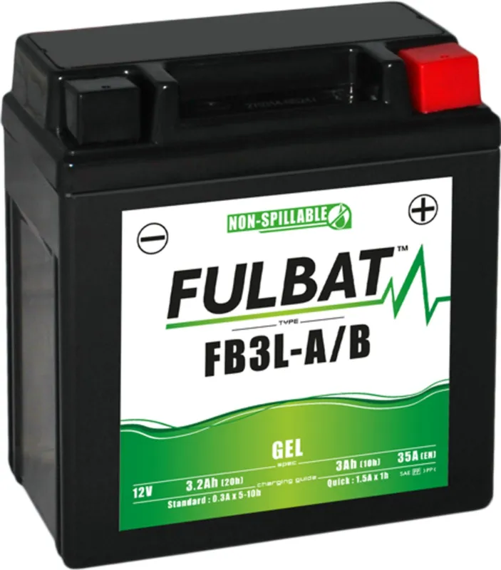 Gelová baterie FULBAT FB3L-A/B GEL (YB3L-A/B GEL) Speciální Cena