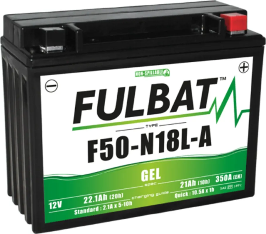 Odeslání Ihned Gelová baterie FULBAT FUL GEL - FTX24HL-BS / F50-N18L-A/A2/A3
