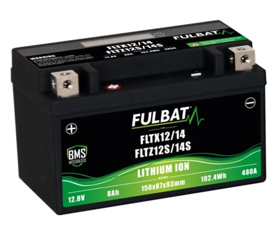 Značkový Lithiová motocyklová baterie FULBAT FLTX12/14-FLTZ12S/14S