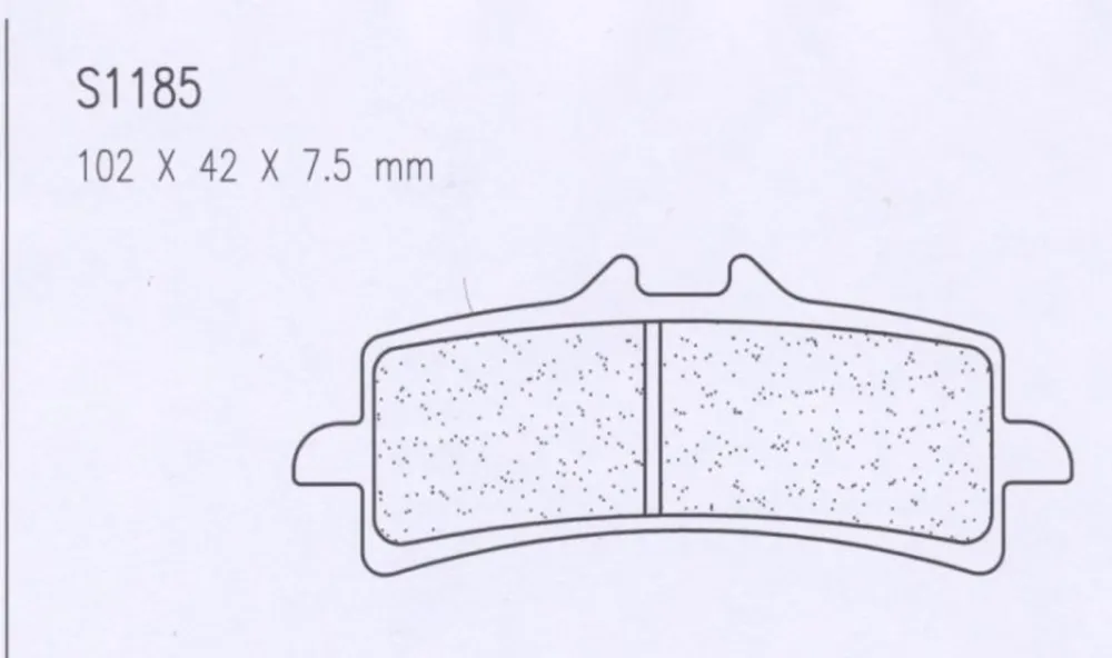 Brzdové destičky CL BRAKES 1185 XBK5 Nová Kolekce