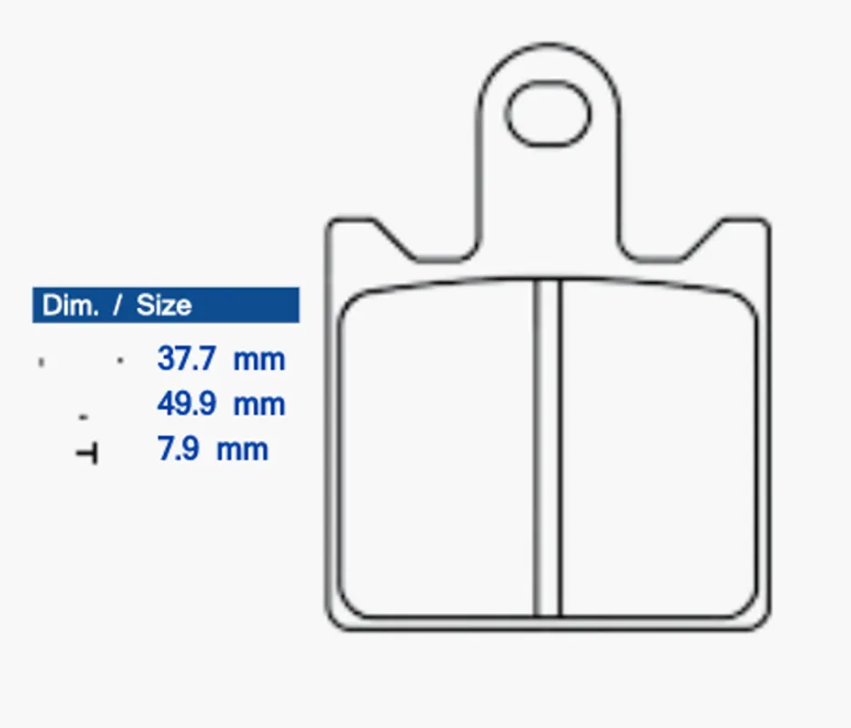 Brzdové destičky CL BRAKES 1253 A3+ Akce
