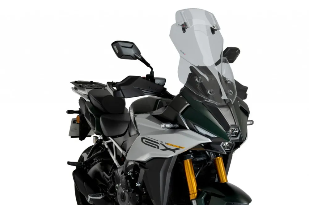 Výprodej Plexi štít PUIG TOURING WITH VISOR 21989H kouřová