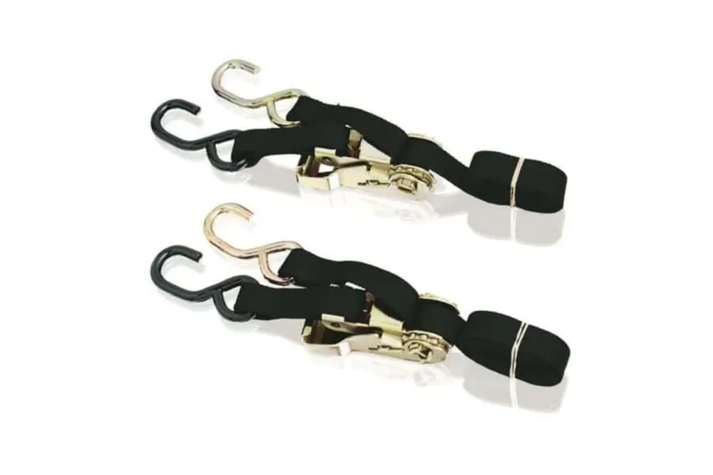 Speciální Cena Popruhy PUIG TIE DOWN WITH HOOKS 6274N černý pár