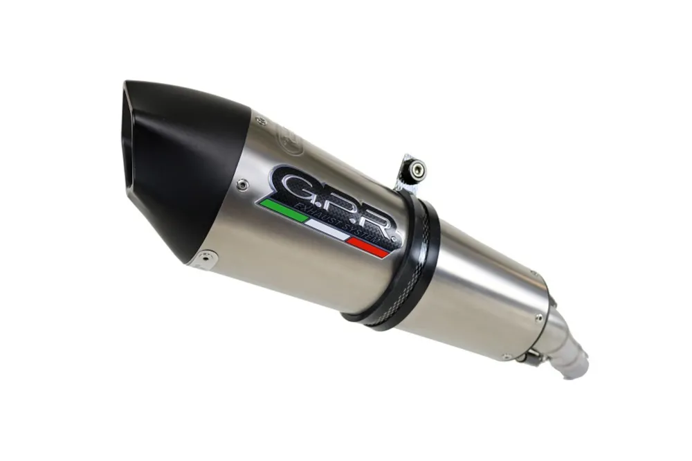 Výfuk kompletní GPR NEW GRAND PRIX EVO TITANIUM YA.CAT.10.GPAN.TO Broušený titan zahrnuje odnímatelný db killer a katalyzátor Nejprodávanější