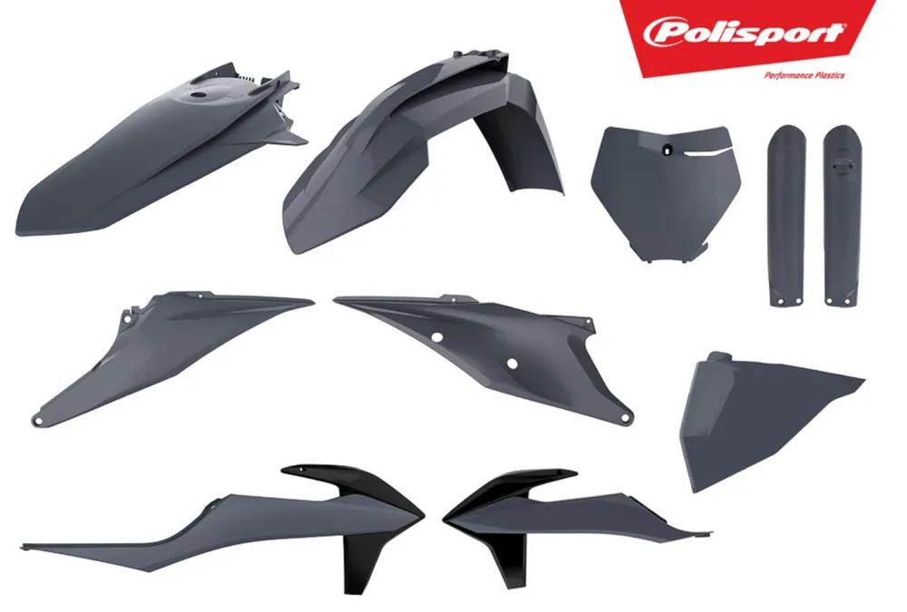 Sada plastů POLISPORT 90814 Nardo šedá Nejlepší Volba