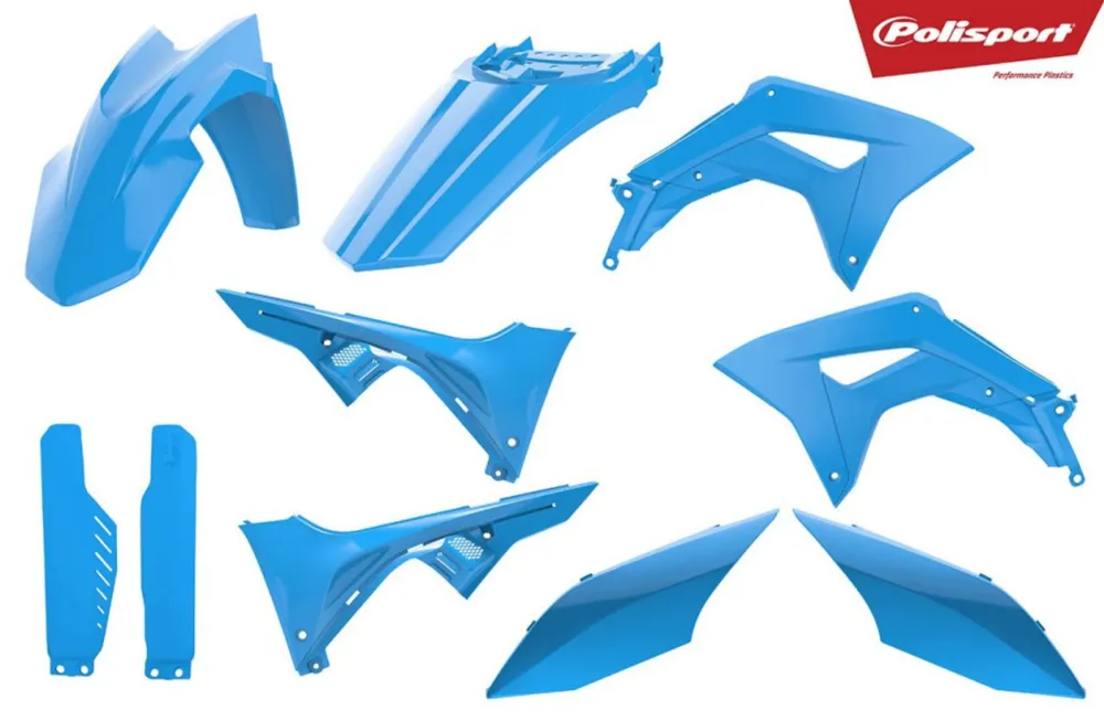 Sada plastů POLISPORT 90873 Modro / Žluto / Bílý Cenový Hit