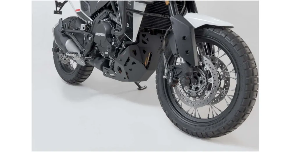 Akční Nabídka SW MOTECH kryt motoru černý, Moto Morini X-Cape 650 (21-)