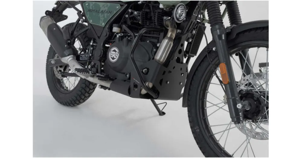 Časově Omezené SW MOTECH kryt motoru černý, Royal Enfield Himalayan (17-)