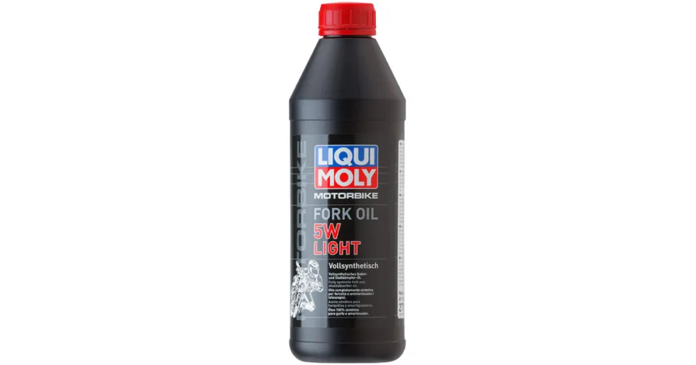 LIQUI MOLY tlumičový olej MOTORBIKE 5W light Omezená Nabídka