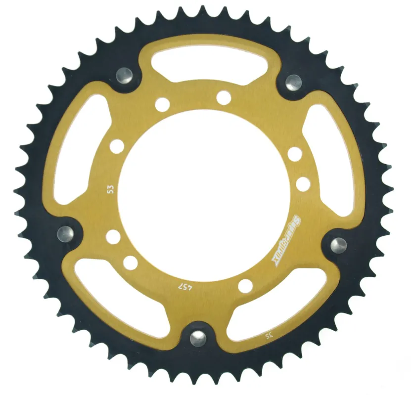 Rozeta SUPERSPROX STEALTH RST-457:53-GLD zlatá 53 zubů, 420 Rychlé Dodání