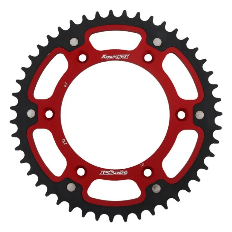 Rozeta SUPERSPROX STEALTH RST-210:47-RED červená 47 zubů, 520 Pouze Dnes