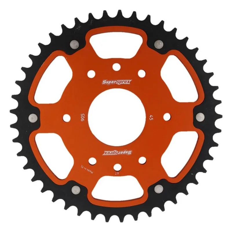 Výhodná Nabídka Rozeta SUPERSPROX STEALTH RST-905:45-ORG oranžová 45 zubů, 520