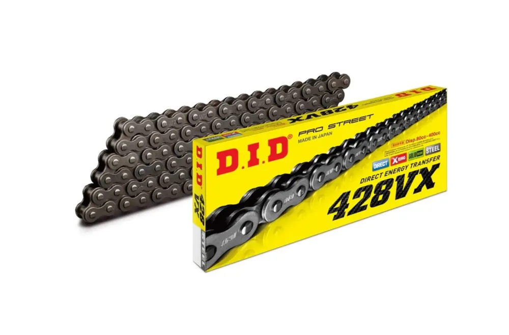Sleva VX série X-Kroužkový řetěz D.I.D Chain 428VX 146 L