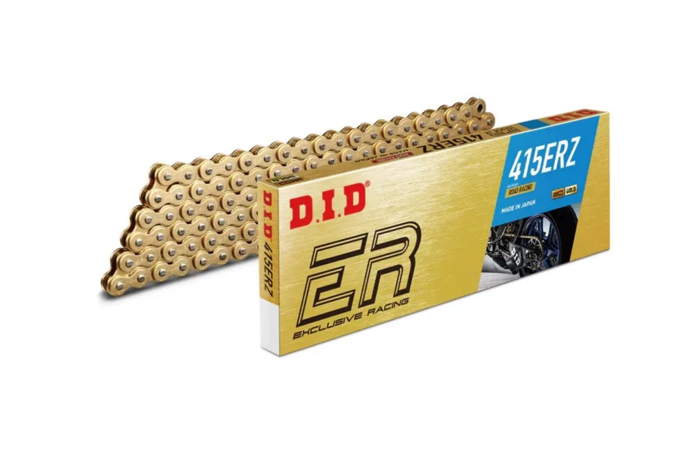 Závodní řetěz D.I.D Chain 415ERZ SDH Gold&Gold 110 článků Top Prodej
