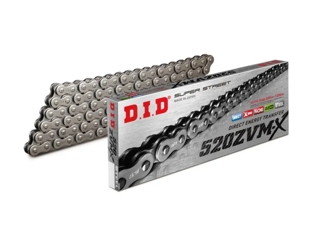 ZVM-X série X-Kroužkový řetěz D.I.D Chain 520ZVM-X 120 článků Akční Cena