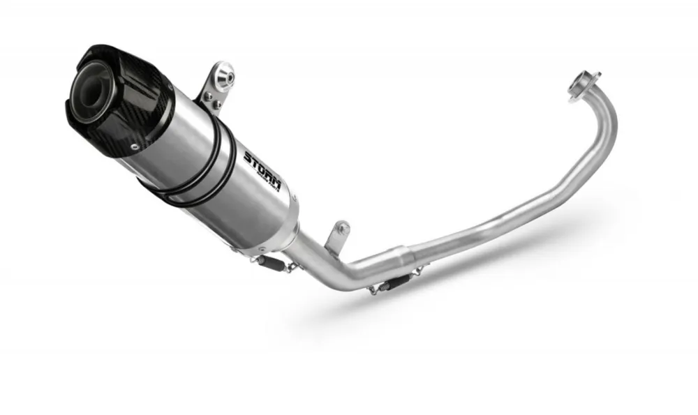 Autentický Výfuk kompletní 1x1 STORM GP Y.047.LXSC Stainless Steel with carbon cap