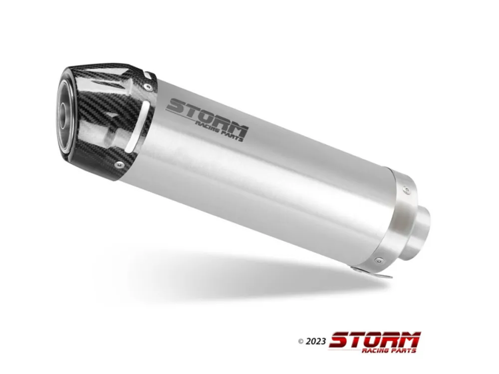 Koncovka výfuku STORM GP K.050.LXSC Stainless Steel with carbon cap Oblíbený