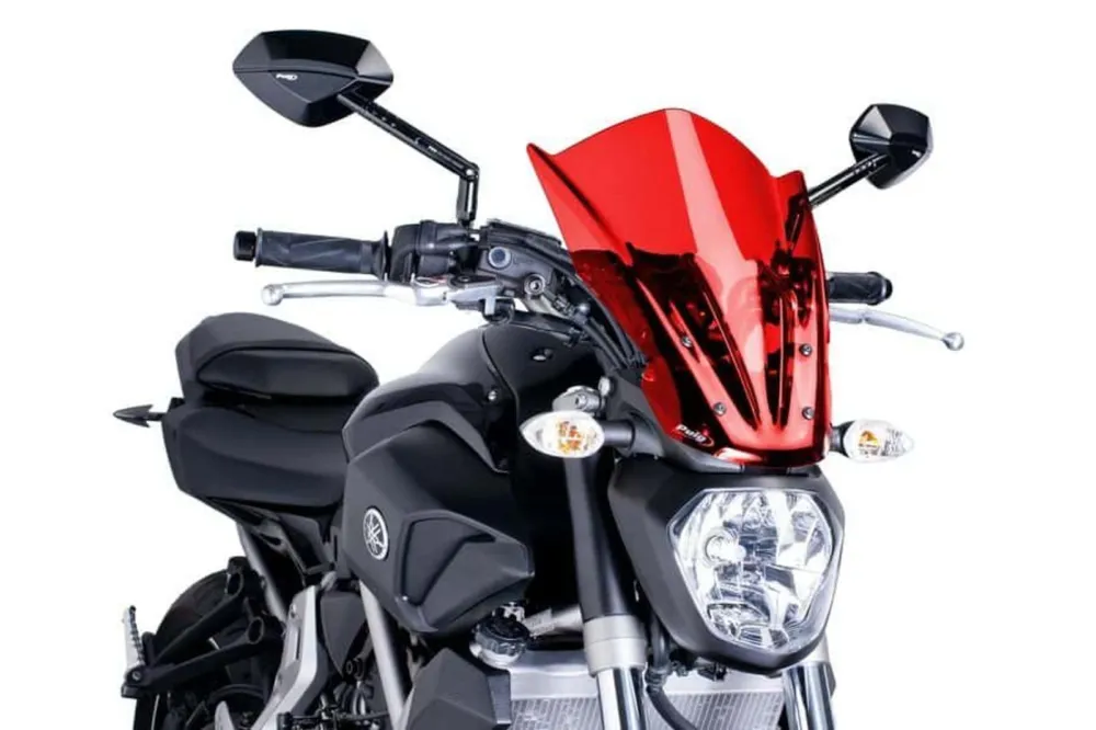 Plexi štít PUIG NEW. GEN TOURING 7016R červená Pouze Dnes
