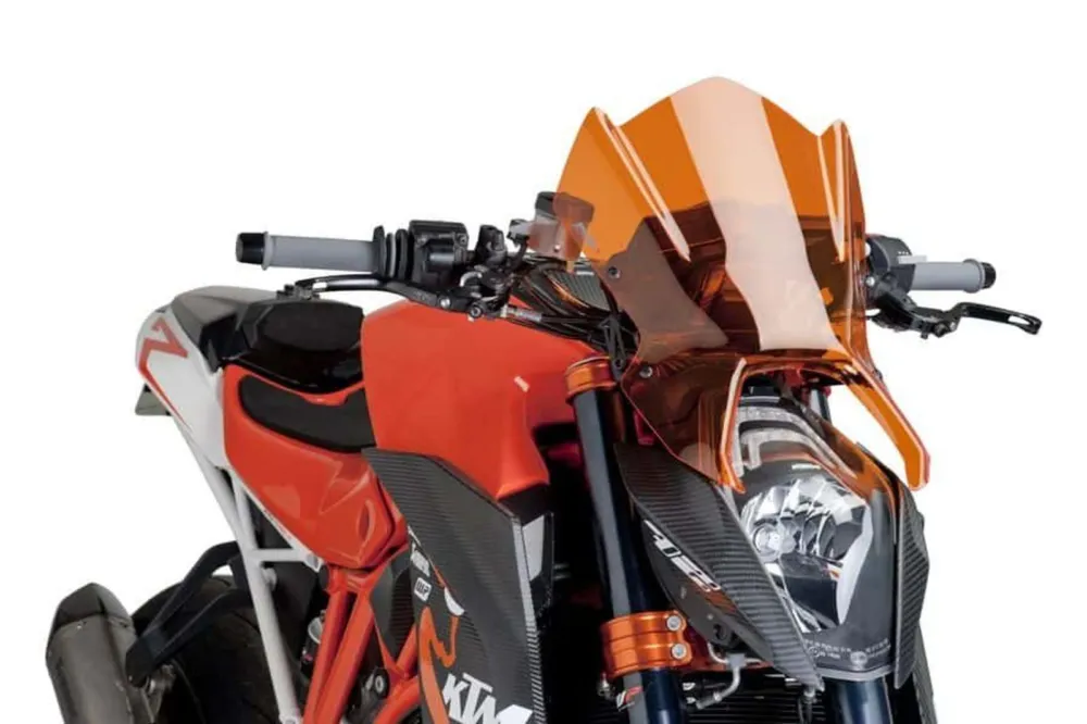 Hit Sezóny Plexi štít PUIG NEW GEN. SPORT 7014T oranžová