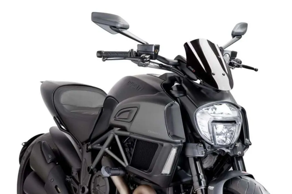 Pouze Dnes Plexi štít PUIG NEW GEN. SPORT 7592N černý