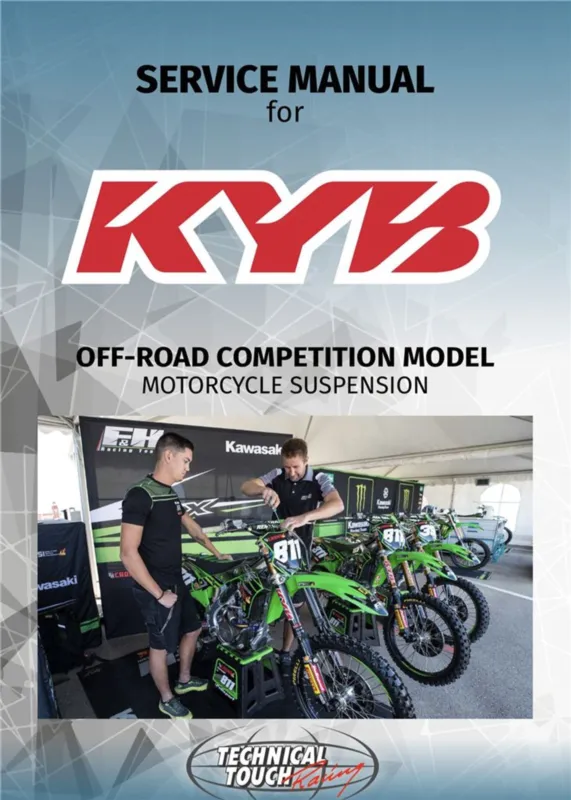 Servisní manuál KYB KYB MX 150340000201 Angličtina Výprodej