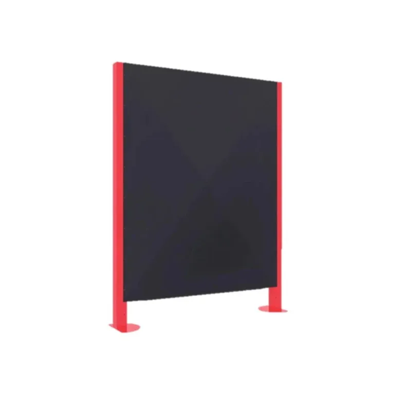 Movable partitions LV8 EQPM02.R L.1200mm červená Levný