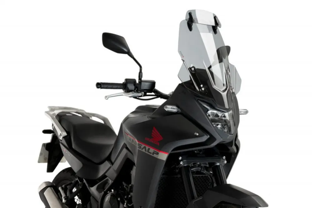 Omezená Nabídka Plexi štít PUIG TOURING WITH VISOR 21657H kouřová