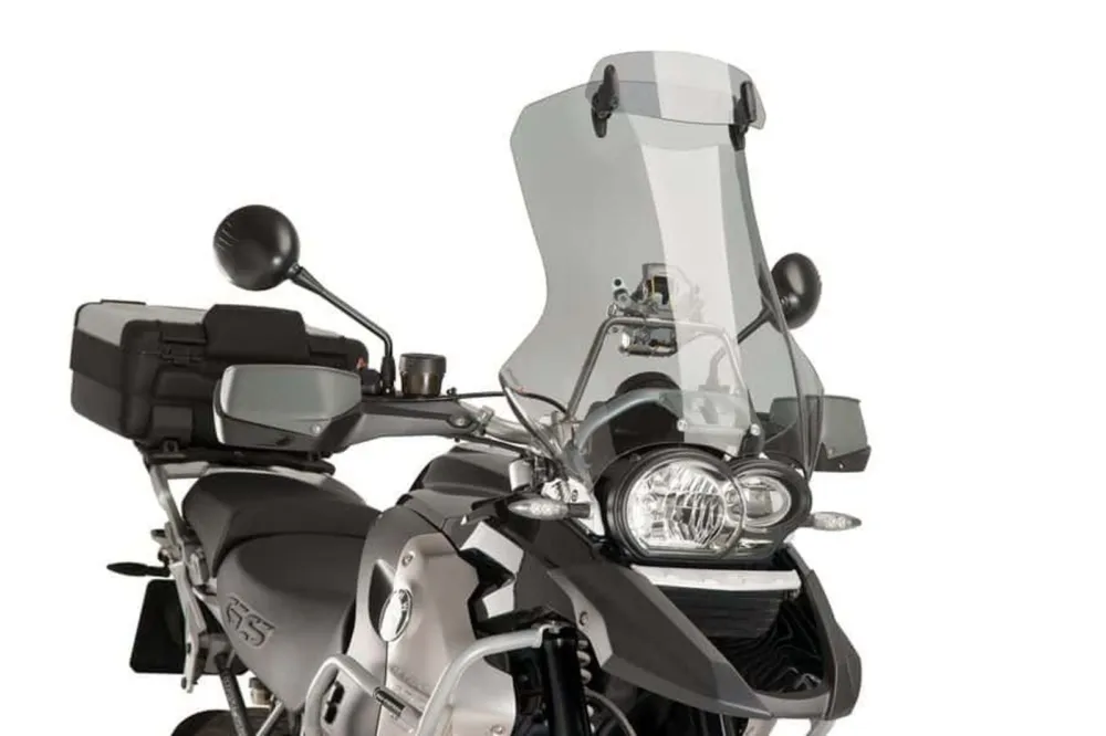 Plexi štít PUIG TOURING WITH VISOR 5916H kouřová Doprava Zdarma