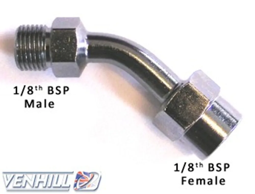 Akční Cena Otočný kloub Venhill POWERHOSEPLUS E645 45 deg 1/8TH BSP chrom