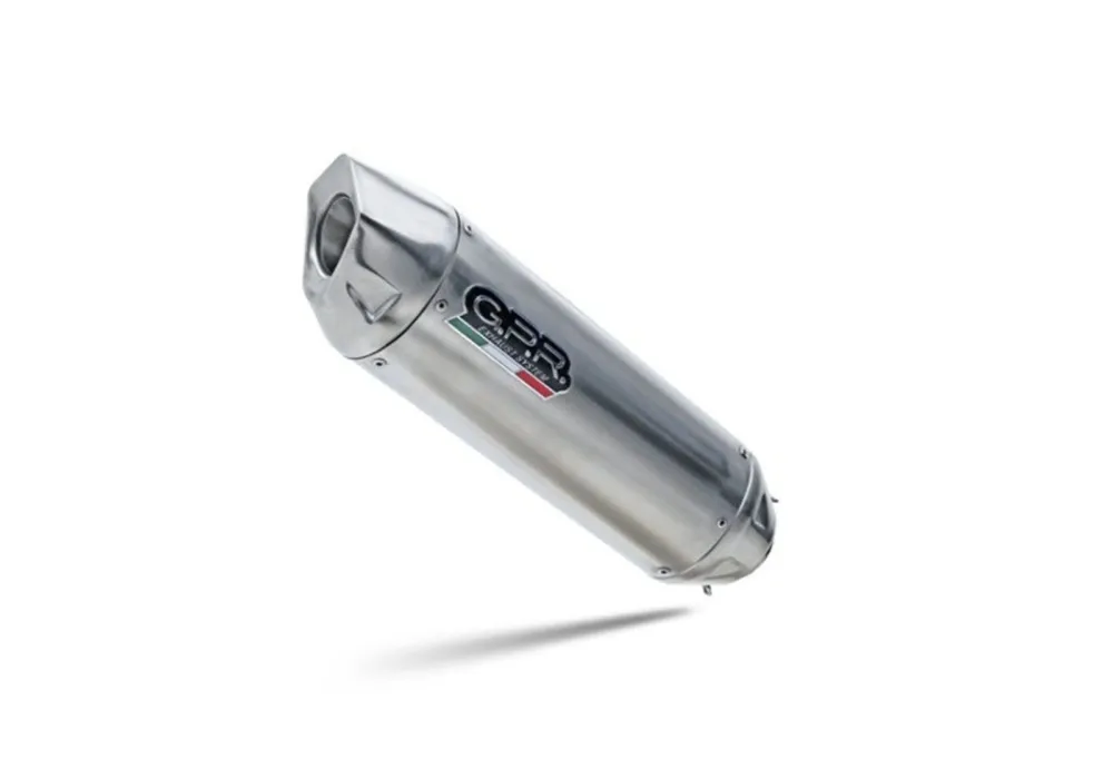 Koncovka výfuku Slip-on GPR FURORE-X INOX BE.17.RACEDB.FXSC Matná černá včetně odnímatelného DB killeru Sleva