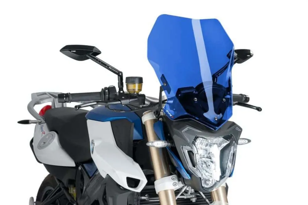 Finální Výprodej Plexi štít PUIG NEW. GEN TOURING 8187A modrá