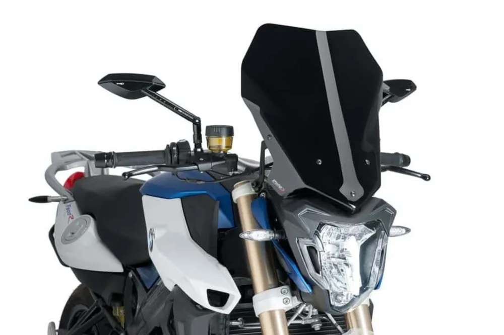 Plexi štít PUIG NEW. GEN TOURING 8187N černý Bezpečná Platba
