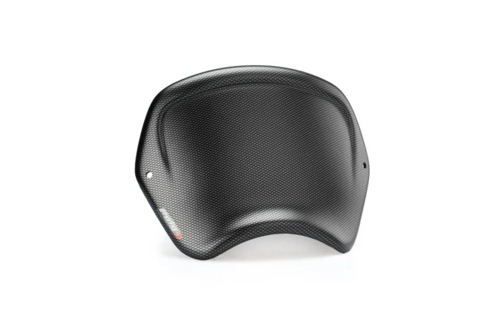 Zlevněný Plexi štít PUIG FRONTAL PLATE 3590C karbonový vzhled