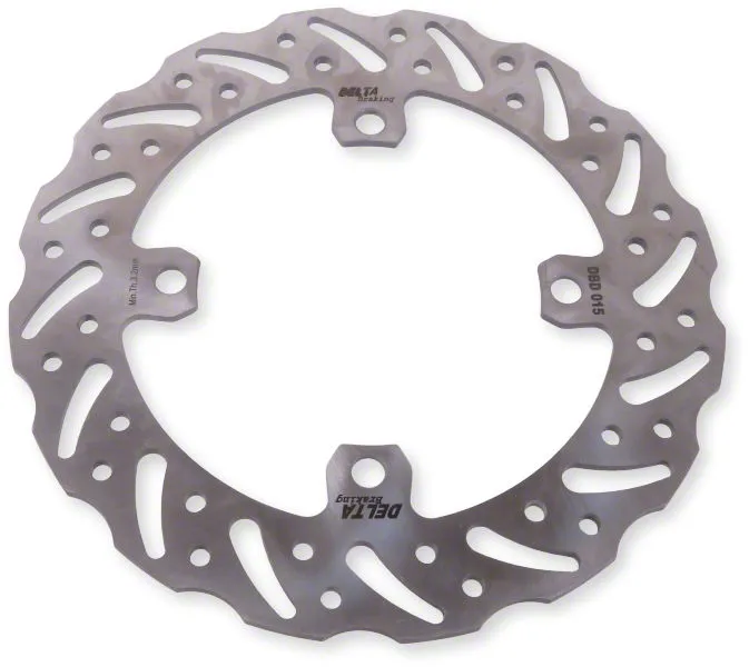 DELTA Kotouč brzdový nerezový - zubatý desing Wave - Kawasaki KX85 / 01-20+KX100 / 01-18 Rychlé Dodání